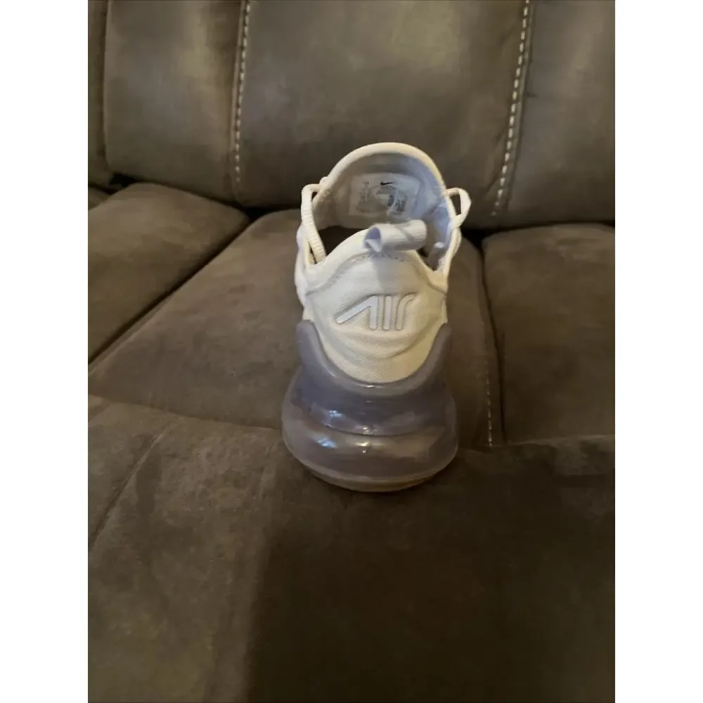Nike Air Max 270 White Blue Whisper Shoes Football Grey AH6789-121 Women’s 8